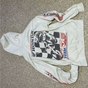 White Graphic Men's Sweater